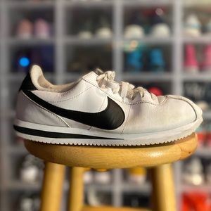 Nike White Cortez Lowtop